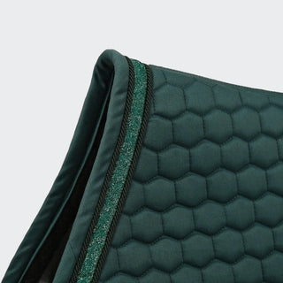 Glitter Band Jumping Saddle Pad | Emerald