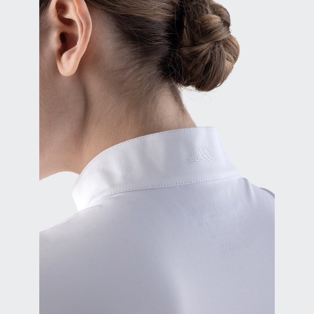 Ladies Garac Show Shirt | Long Sleeves | White