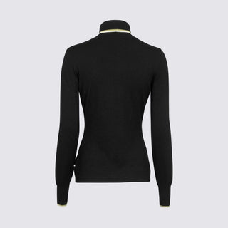 Ladies Cavallysah Turtleneck Polo | Black