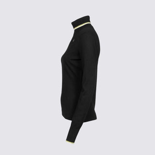 Ladies Cavallysah Turtleneck Polo | Black