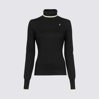 Ladies Cavallysah Turtleneck Polo | Black