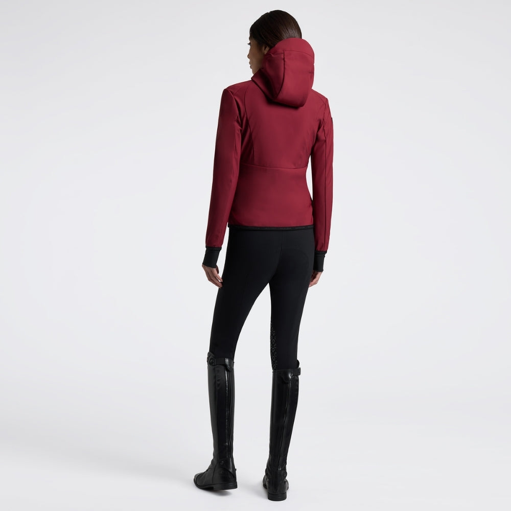 Ladies Thermal Hooded Performance Coat | Burgundy