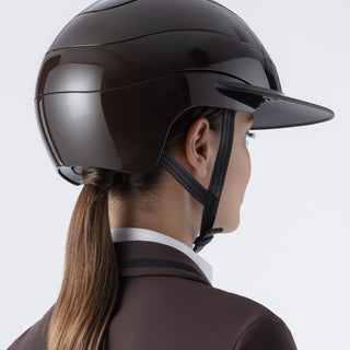 Xanto Helmet | Sun Visor | With Logo | Coffee Bean