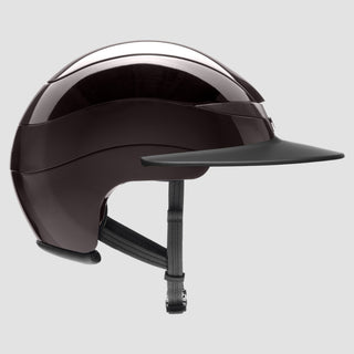 Xanto Helmet | Sun Visor | With Logo | Coffee Bean