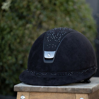 Custom | Miss 2.0 Premium Crystal Bloom Top & Frontal Band | Black