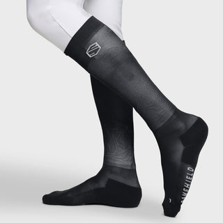 Balzane Trio 3 Pack Riding Socks | Black