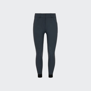Ladies Athletic Breeches | High Rise | Dark Grey
