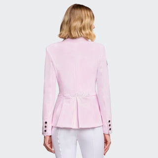 Ladies Victorine Crystal Fabric Show Jacket | Cosmic Pink