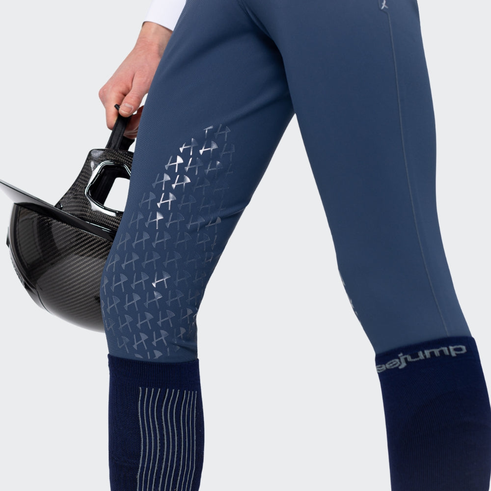 Mens Milo Uranus Breeches | Knee Grip | Blue