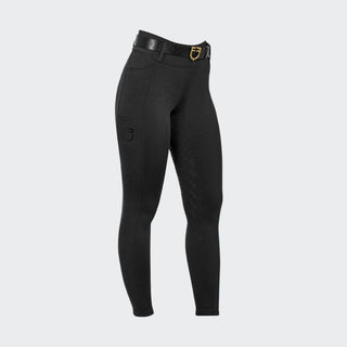 Ladies Riding Leggings | High Rise | Black