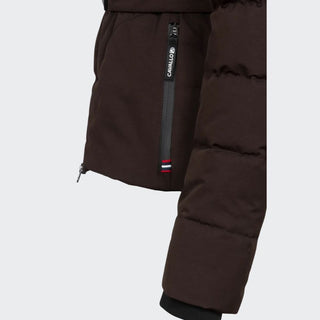 Ladies Cavallissy Quilted Coat | Coffee