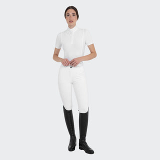 Ladies Hunter Breeches | High Rise | Full Grip | White