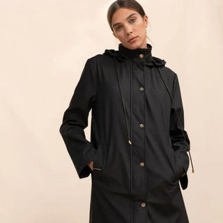Ladies Kino Rain Coat | Black