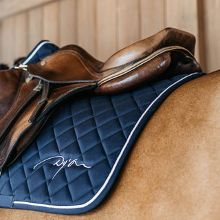 Diamond Saddle Pad Jumping | Navy