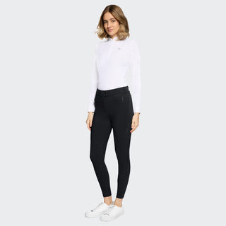 Ladies Omega Sport Breeches | Medium Rise | Black