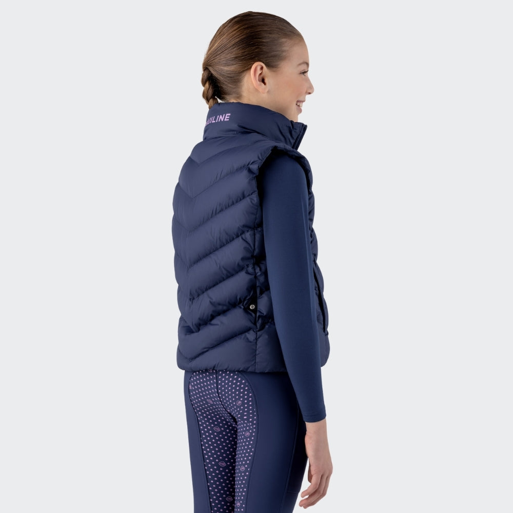 Girls Cetz Padded Vest | Navy
