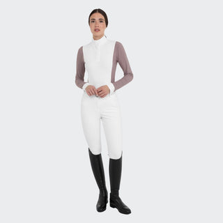 Ladies Perforated Long Sleeve Show Shirt | Antler