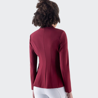 Ladies Eqcat Airbag Compatible Show Jacket | Alpine Plum
