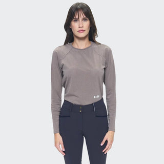 Ladies Jazz Micro Perforated Training Polo | Taupe