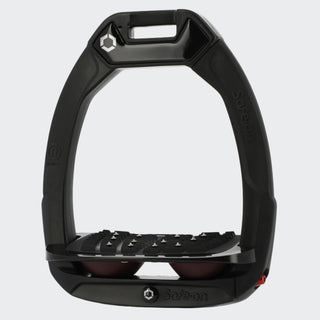 Safe-On Stirrups | Total Black | Brown
