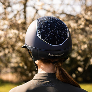 Custom | Miss 2.0 Shadowmatt | Cherry Blossom Top + Frontal Band | Navy