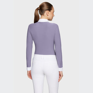 Ladies Roxanne Premium Show Shirt | Lavender Gray