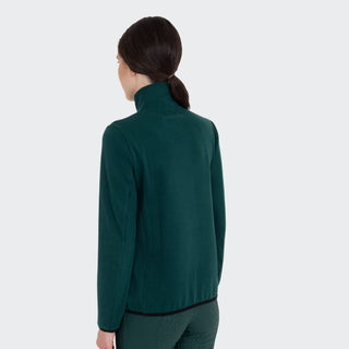 Ladies High Neck Half Zip Fleece Sweater | Pine Grove