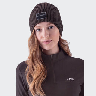 Unisex Eqcap Knitted Beanie | Coffee Bean