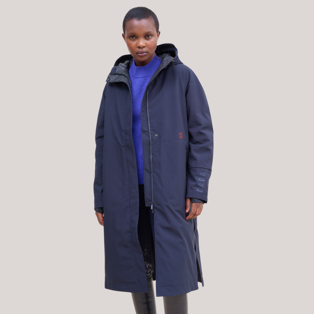 Delgado Long Winter Parka | Navy