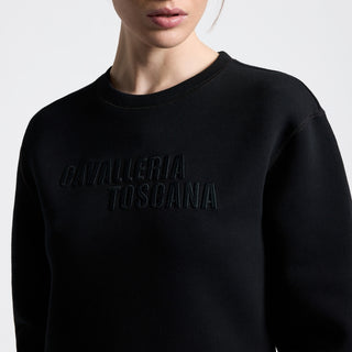 Ladies CT Cotton Crew Neck | Black