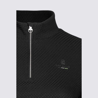 Ladies Cavallizia 1/2 Zip Training Polo | Black