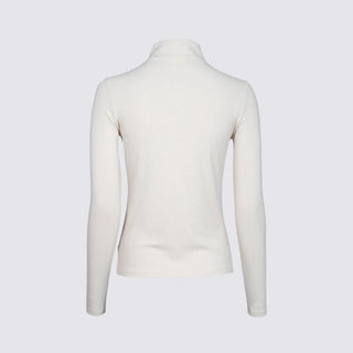 Ladies Cavallizia 1/2 Zip Training Polo | Vanilla
