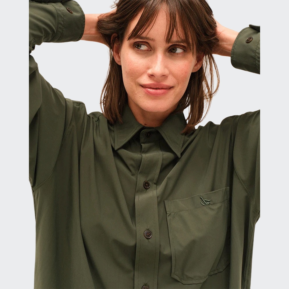 Ladies Olga Lightweight Shirt | English Green
