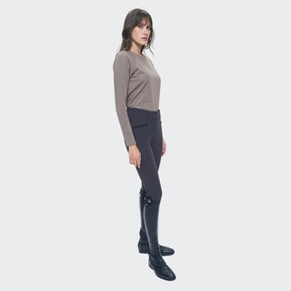 Ladies Jazz Micro Perforated Training Polo | Taupe