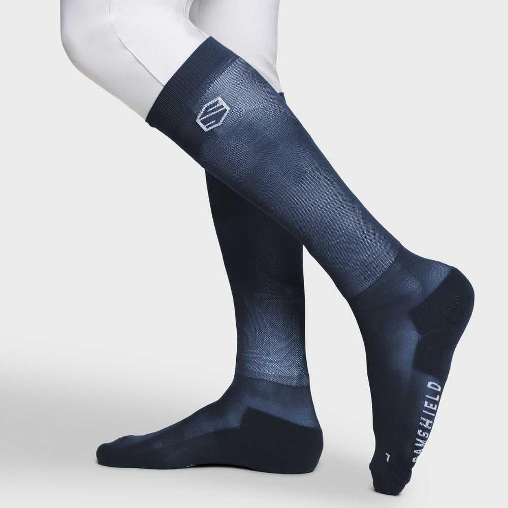 Balzane Trio 3 Pack Riding Socks | Navy