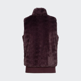 Ladies Cavaldiya Cosy Vest | Dusty Plum
