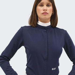 Ladies Helios Long Sleeve Show Shirt | Dark Baltique