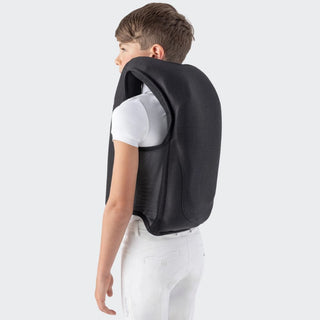 Young Rider Airbag With Level 2 Back Protector | Black