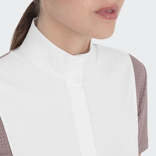 Ladies Hunter Show Shirt With Mesh Inserts | Antler