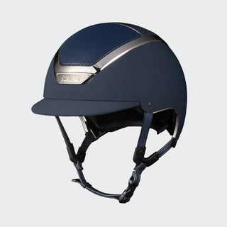 Dogma Chrome Riding Helmet | Navy | Silver