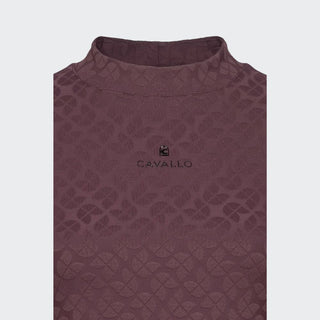Ladies Cavaldelma Turtleneck Training Polo | Dusty Plum