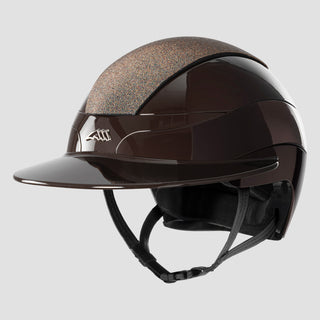 Xanto Helmet | Sun Visor | Swarovski Top | Coffee Bean