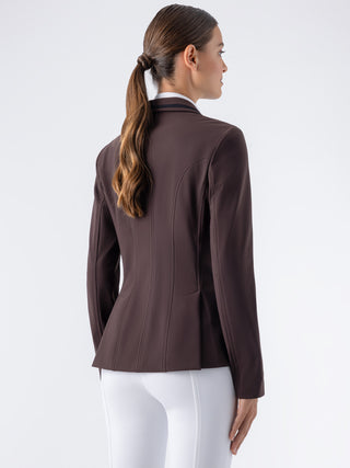 Ladies Eqjacky Show Jacket | Coffee Bean