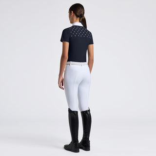 Girls CT Logo Print Show Shirt | Navy