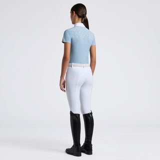 Girls CT Logo Print Show Shirt | Baby Blue