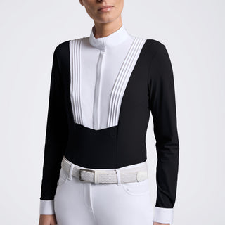 Ladies American Long Sleeve Show Shirt | Black