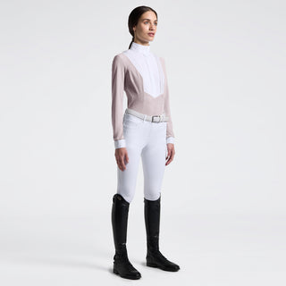 Ladies American Show Shirt | Long Sleeves | Violet Ice