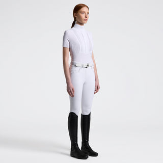 Ladies American Show Shirt | Short Sleeves | White