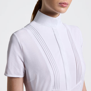 Ladies American Show Shirt | Short Sleeves | White