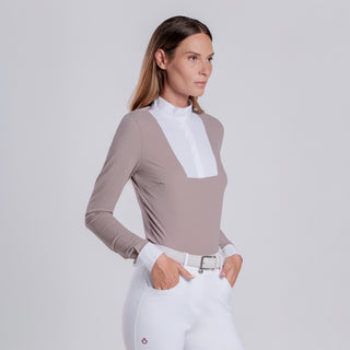 Ladies CT Bib Show Shirt | Long Sleeves | Cipria